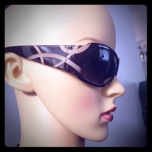 NWT, NYX sunglasses. Brown w/ tan design.